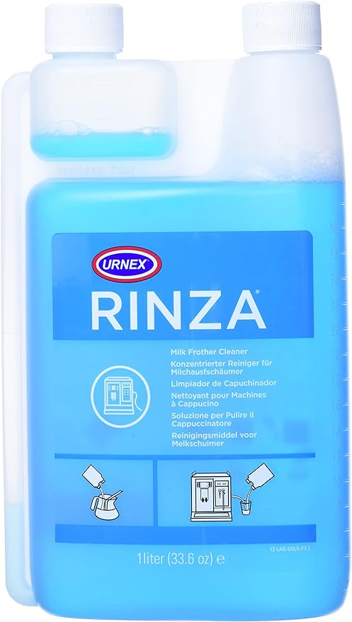 Urnex 12-MILK6-32 1 Liter Rinza Milk Frother Cleaner (NON ACID)